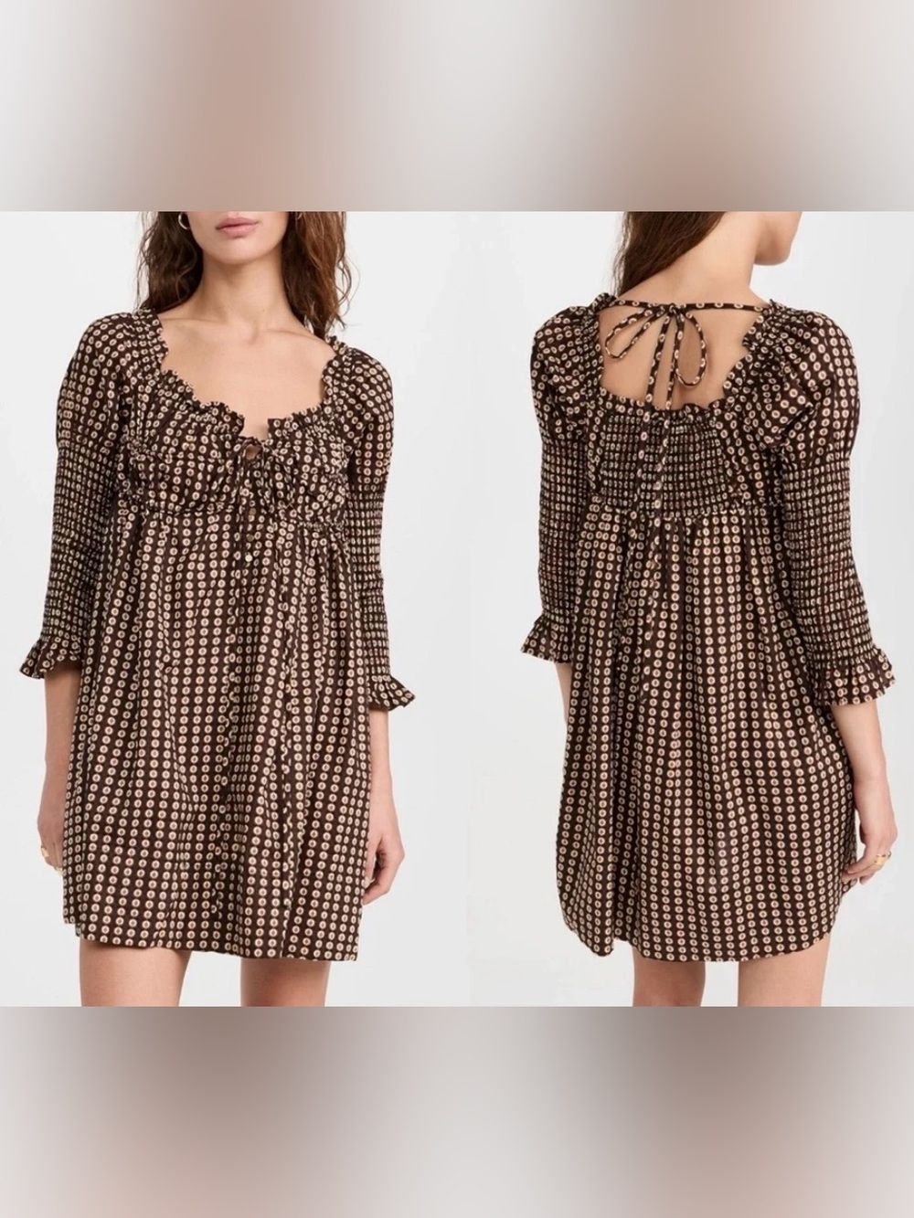 Free People Star Dip Mini Dress Size S